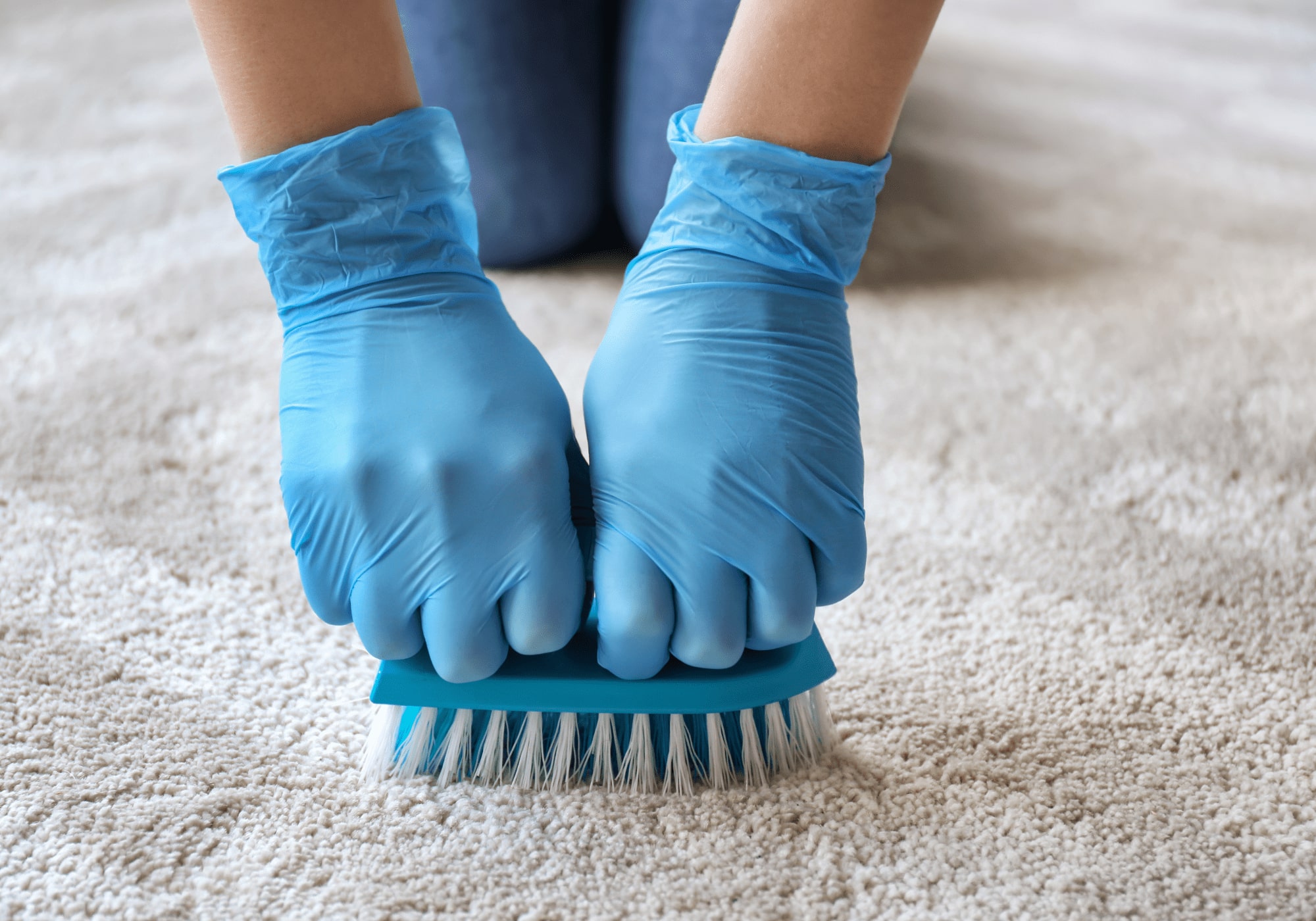 best way to clean carpets at home