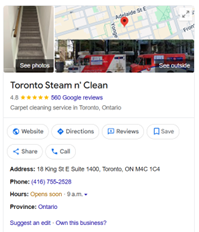 Toronto Steam n’ Clean 